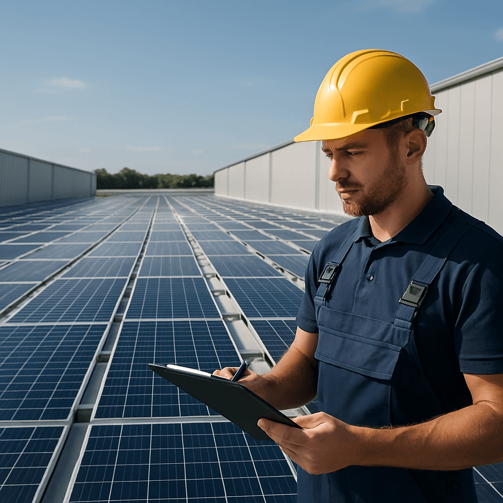 Solaranlagen für Gewerbekunden